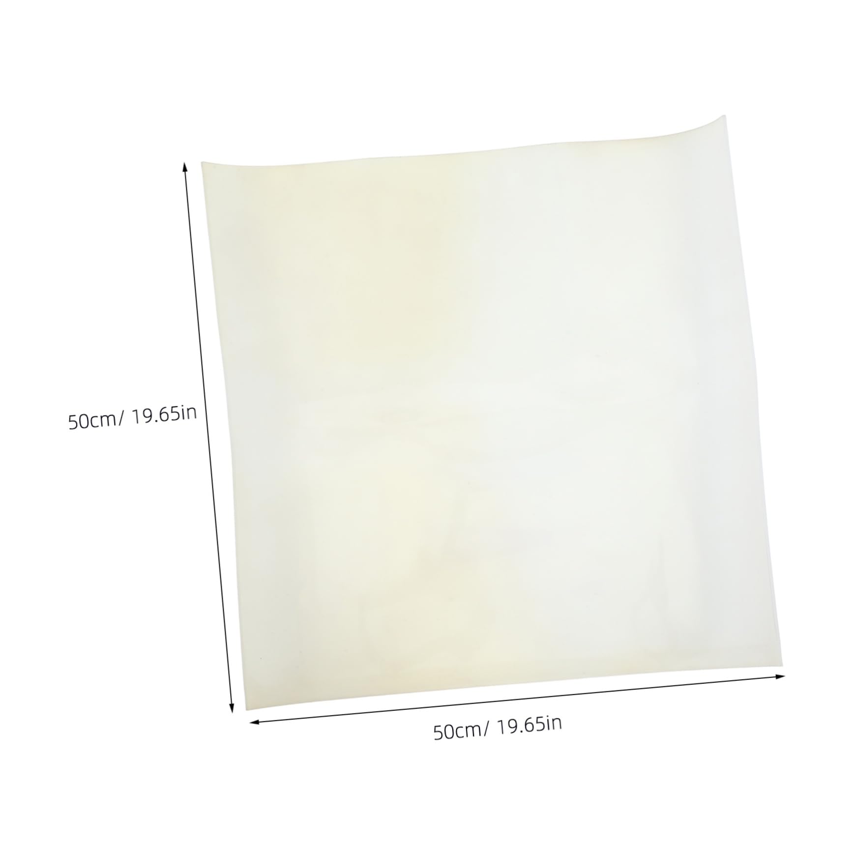 Veemoon High Temperature Silicone Pad Sheet Protector Gasket Material for Lid Sealing and Flooring Craft Non Stick Silicone Sheeting for Versatile Use