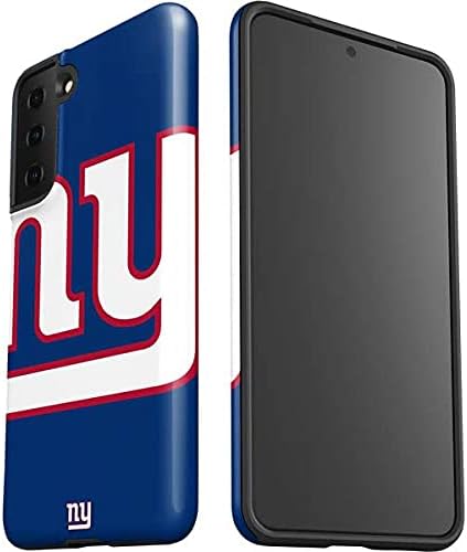 Skinit Pro Phone Case Compatible with Galaxy S21 FE - Officially Licensed NFL New York Giants Large Logo Design
