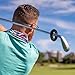 Zerodeko 2pcs Golf Swing Weight Rings Training Aid Donut Practice Warm-up Golf Club Strength Trainer Accessories for Beginners