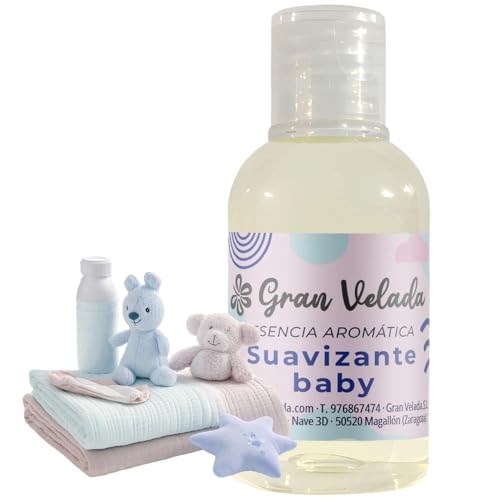 Esencia Suavizante Ropa Baby Fresh & Clean | Aroma Suave Duradero | Ideal para Suavizantes Caseros | Formato Litro