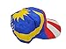 Global Caps, Inc. Malaysia Flag Cap Multicolor