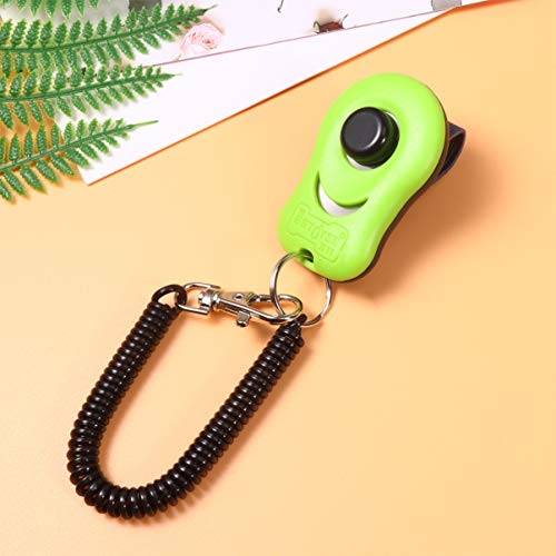 POPETPOP Clicker Treinamento para CÃ£es Com Pulseira de Pulso Clicker Treinamento para Animais de Es
