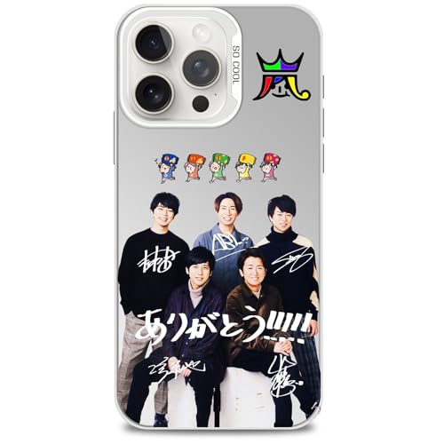��ARASHI ���[�U�[�O���f�[�V�����X�}�[�g�t�H���P�[�X-�� iPhone 17 16 15 �Ή� �ی�J�o�[ �������O�b�Y�t�@������ �R���N�V���� ����