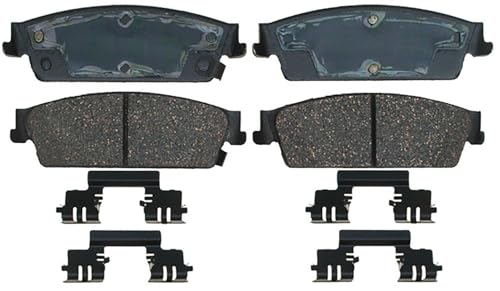 ACDelco Silver 14D730ACH (19313810) Ceramic Front Disc Brake Pad Set