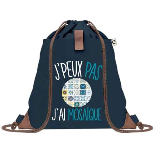 Sac de sport et gym bleu à cordons pour vos séances et loisirs