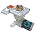 NEW W10158389 Water Valve for Whirlpool Dishwasher by OEM Manufacturer by Primeco WPW10158389, 8558986, 8558987, 8558988, 8563405, 8563406, 8563407, W10158387, W10158389-1 YEAR WARRANTY