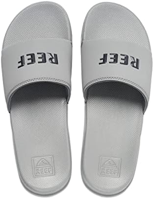 Reef Men's One Slide Sport Sandal, Grey/Grey, 9 | Image 5