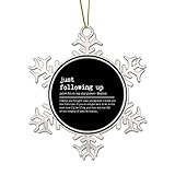 following saison 3 distribution Décoration flocon de neige en métal de 7,6 cm. Convient pour différentes tailles de sapins de Noël.
