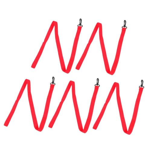 BESTonZON Outdoor Rope for Kids 5pcs Walking Ropes with Hook Toddler Leash for Preschoolers Baby Safety Harness