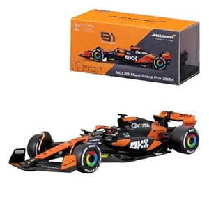 Bburago McLaren MCL38 Piastri #81 Formel 1 Modellauto