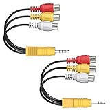 Connexion fiable et pratique : L'Adaptateur AV 3 Cinch vers 1 prise est conçu pour offrir une connexion stable et de qualité entre vos équipements. Avec une longueur de 15 cm, ce câble compact est parfait pour une installation facile dans des espaces restreints sans encombrement.