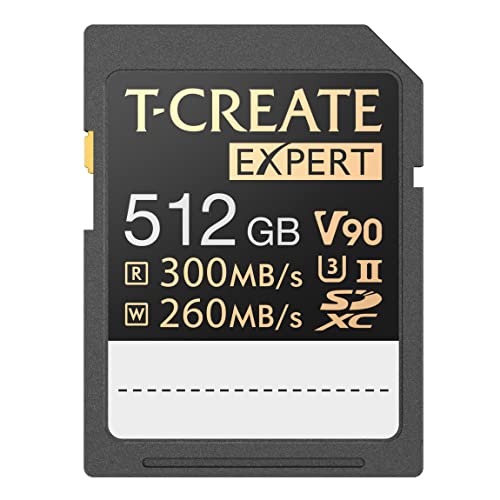Team �`�[�� TTCSDX512GIIV9001�y512GB�z�G�L�X�p�[�g SDXC UHS-II U3 V90 �J�[�h Read:300MBs Write:260MBs 8K 4K �J�����ɑΉ��yc�zfor 8K 4K camera