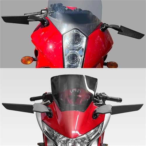 Espejo retrovisor para Kawasaki ZX10R con vision amplia antirreflejos 5