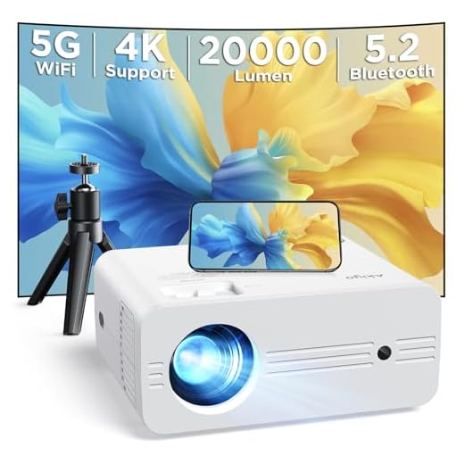 Proyector 4K WiFi Bluetooth 20000