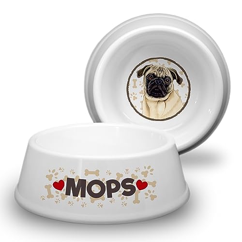 Dog Bowl, Non-Slip Feeding Bowl, Drinking Bowl for Small Dog Breeds Feeding Bowl, Water Bowl, Pet Bowl. Practical, Robust