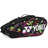 YONEX Pro Racquet Bag 10 Stück Schlägerhülle Schwarz – Grün