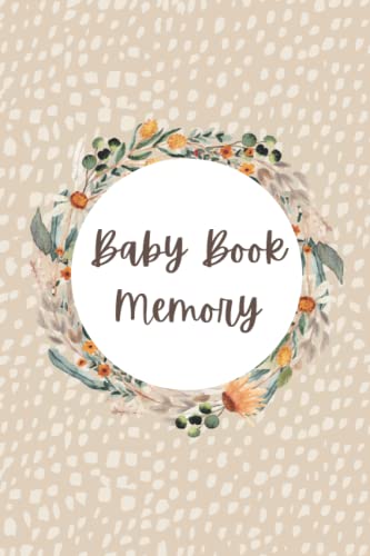 MiMi's Baby Book Memory for Unisex Baby: Pregnancy Book - Pregnancy journal for first baby - first year baby memory book