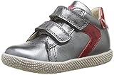  Naturino Jungen Falcotto Hyso Vl Gymnastikschuhe, Mehrfarbig (Acciaio/Rosso 1q50), 24 EU