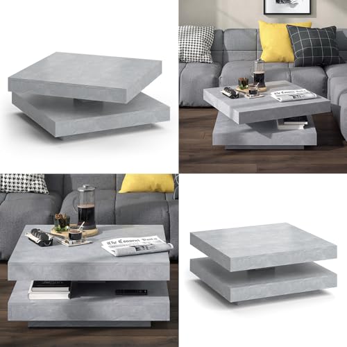 Table basse en bois blanc et acier chromé 120 x 70 x 34 cm. | Leroy Merlin