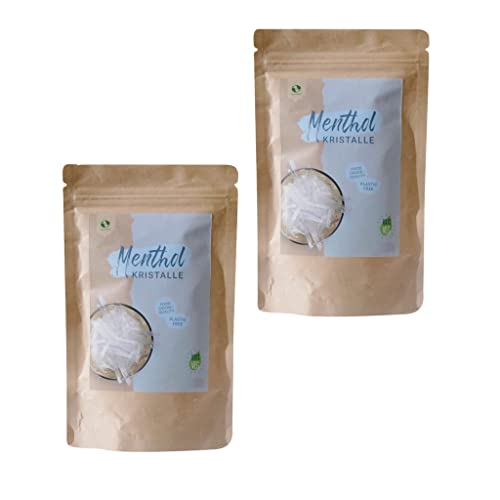Cristaux de menthol contre les inconforts respiratoires pure huile de menthe en kraft