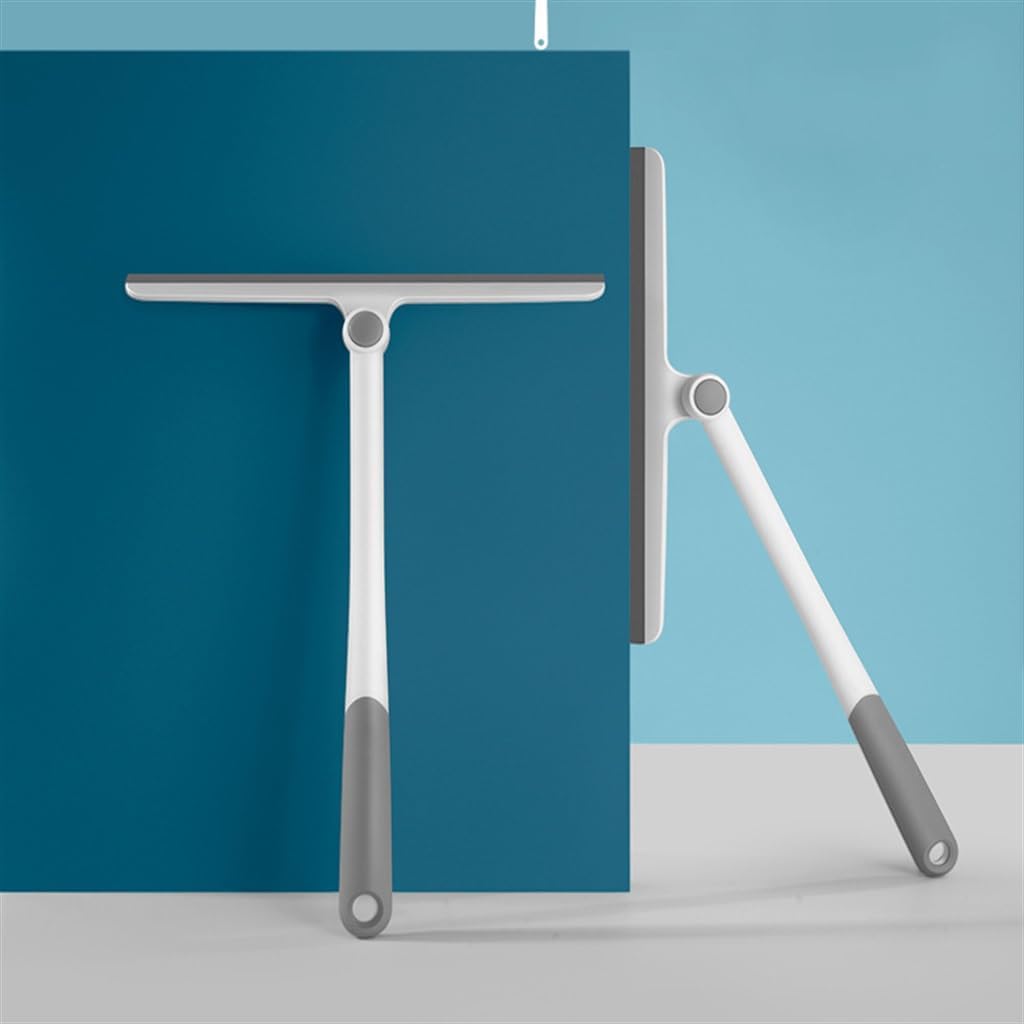 Wipe The Window Glass Scraper Cleaning Tool Household Single-Sided Window Scraper can Rotate to Wipe The Glass