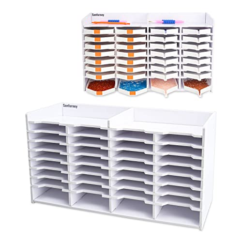 Rangement diamond painting robuste 32 compartiments SANFURNEY premium