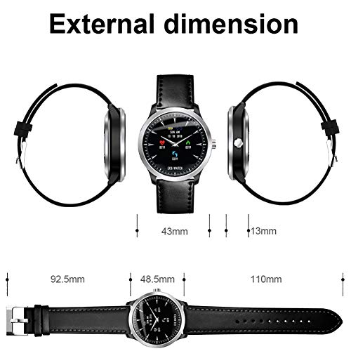 Fitness tracker Bluetooth Smart Watch, Wasserdichte KalorienzäHler/SchrittzäHler, FüR Herren Damen Outdoor Smart Sportuhr Mit
