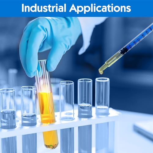 Sinofort Spritze,40 Stück 1ml Spritze,Kappe Kunststoff Spritze,Steril Ohne Nadel Kolostrum Spritze,Kolostrumspritze, Sterile Einzelverpackung für die Flüssigkeitsmessung von Haustieren