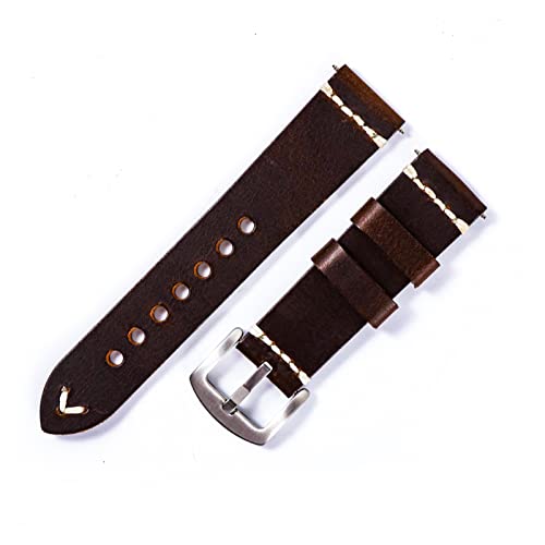 [X] C^AU[EHb`oh18 mm 20 22 mmEHb`XgbvOWA[fUC(Coffee-Silver Buckle,18mm)