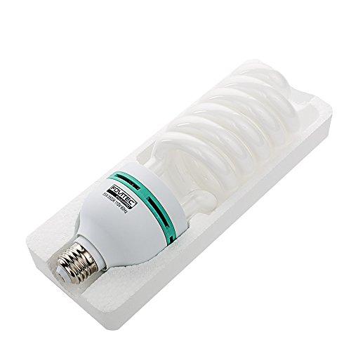 Fovitec - 1x 85 Watt Daylight Fluorescent Light Bulb for Video & Photography - [1 Pack][85 W][CFL][90+ CRI][5500K Full Spectrum] - Thumbnail 4