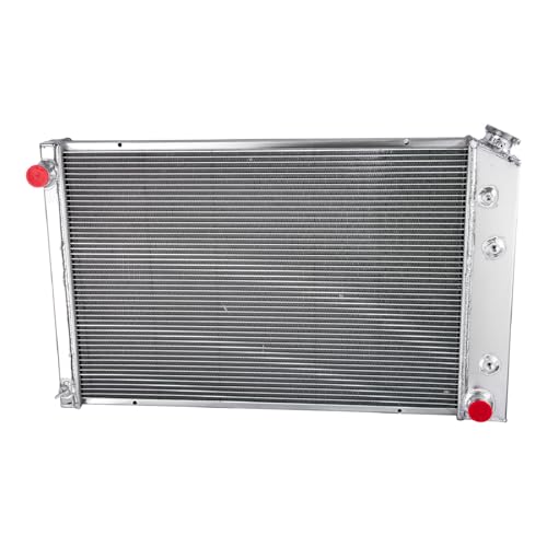 Cubauto 3 Row Aluminum Radiator for 1973-1991 Chevy Truck C10 C20 C30 C1500 C2500 K10 K20 K30 Pickup K5 Blazer GMC Jimmy V8 Radiators 1981 82 83 84 85 86 87 88 89 90 91