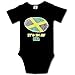 Lplpol Jamaican in My DNA Funny Cotton Baby Onesies Mono Mono para Unisex Baby Boys Girls, GK766, multicolor, 9 mes
