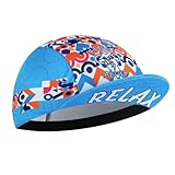 Corsehild Cartoon Cycling Cap for Man and Woman Cycling Hat Under Helmet-Polyester Breathable Sweat Absorbent