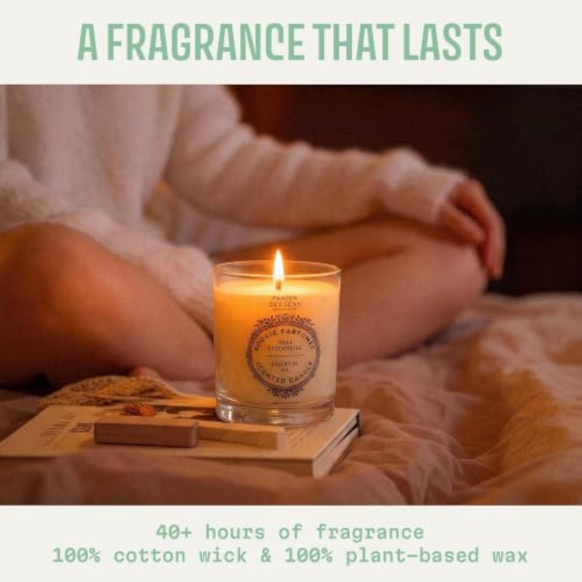 Rose Scented Candle - 180 g