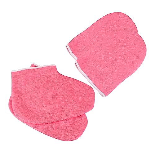 Set de guantes y cubiertas para pies con parafina MERRYHAPY