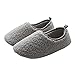 Generic Santon Femmes Hommes Chaussures D' Hiver Floues avec Doublure Polaire en Polaire Semelle Imperméable Chaises Chaudes de Coton en Peluche Douce Slip- on Pantoufles pour Intérieur