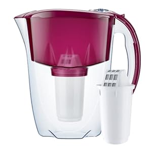 Aquaphor Prestige Cherry incl. 1 A5 filterpatroon, comfort waterfilter ter vermindering van kalk, chloor en andere…