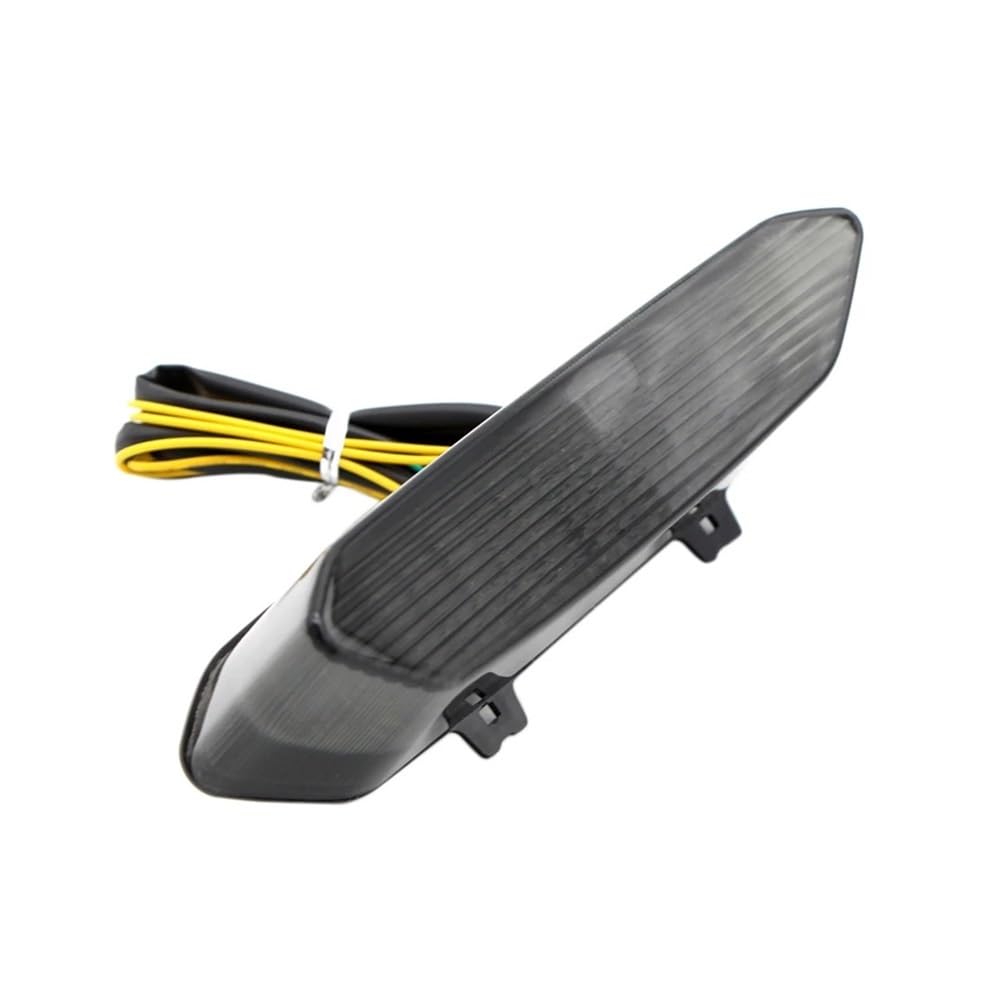 DAGMARA Freno Luce Stop Moto Luce di Stop A LED per Motocicletta Fanale Posteriore per YZF R1 YZF-R1 2002 2003 Indicatore di Direzione Lampada Lampeggiante Nero