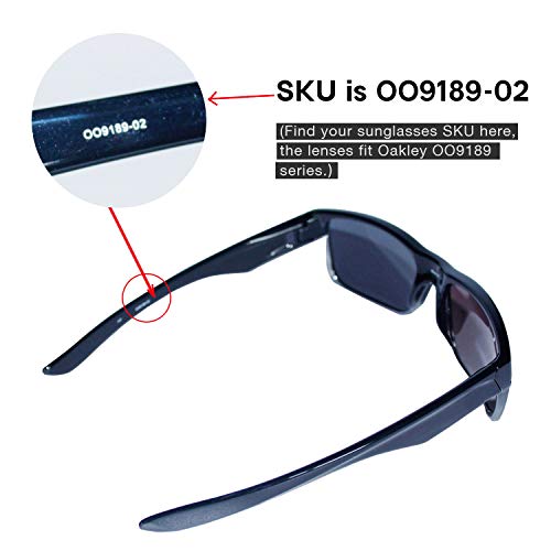 Walleva Lenti di Ricambio per Oakley TwoFace