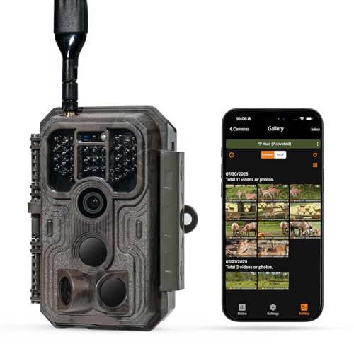 Meidase S950 Cellular Trail Camera, 2025 Upgrade with Shared Data Plans, 4G LTE for...
