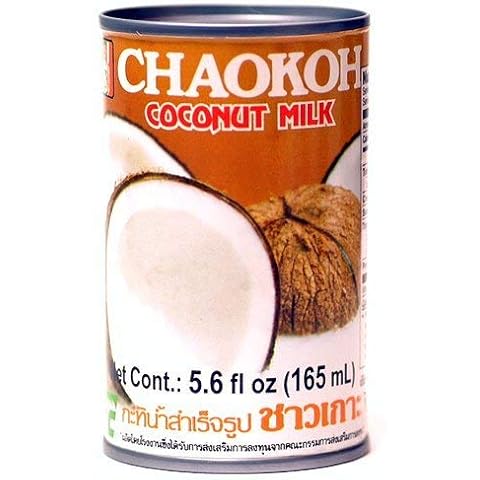 6 x 165ml can Thai Coconut Milk by Chaokoh Cover
