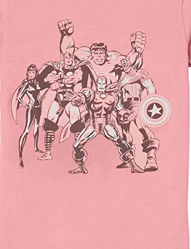 Marvel Girl's Retro Group T-Shirt2