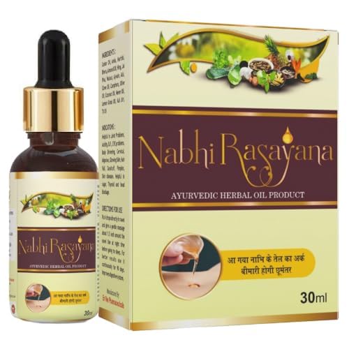 Nabhi Rasayana Ayurvedic Herbal Nabhi Oil, 30 ml, Multi-Benefit Belly Button Oil, 3 ml Denta Rasayana Free (B0D5W932W1) Amazon Price History, Amazon Price Tracker