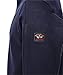 Paul and Shark Hombres Sudadera de algodón con Media Cremallera M Blue