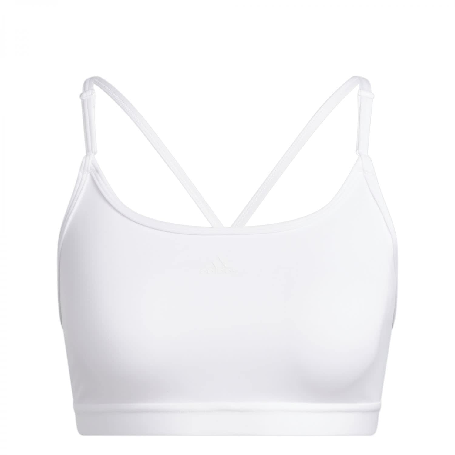Adidas HC5416 TRN LS Good Sports Bra Women's White XSAC