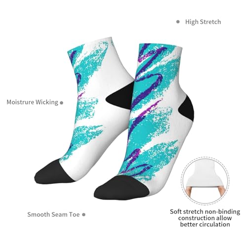 90's Cup Design print Men's Moisture Wicking Socks for Work Sports Boot Socks Athletic Running Daily 7