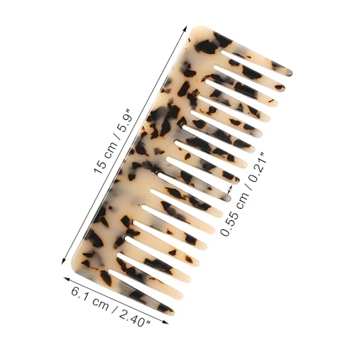 Peines de dientes anchos para cabello rizado x2 miniatura 2