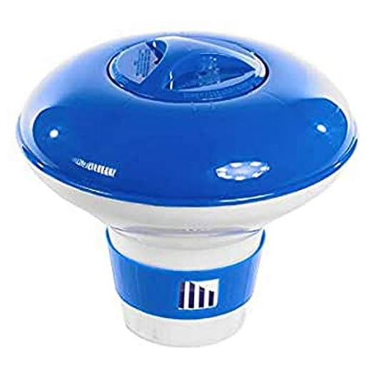 Criscolor Dosificador Cloro Flotante, Azul Y Blanco