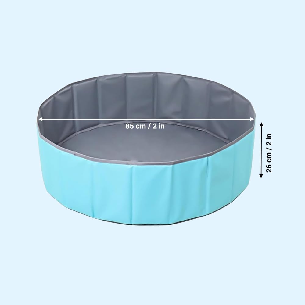 KBIBCK Ball Pit, Foldable Baby Ball Pit, 80 CM Kids BallPit for Children Girls Boys Nursery Baby Playpen - Image 2