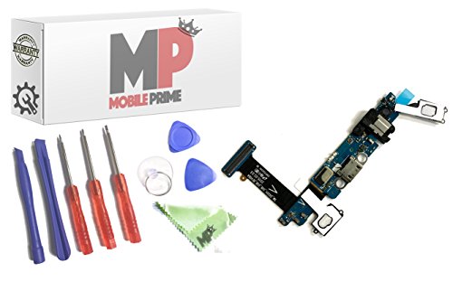 MOBILEPRIME Charging Port Replacement Kit Compatible for Samsung Galaxy S6 (G920V) Including Repair Tools